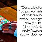 what would you buy if you won the lottery